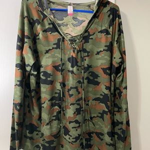 Camo hoodie